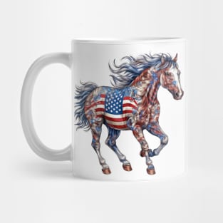 Patriot Horse Mug